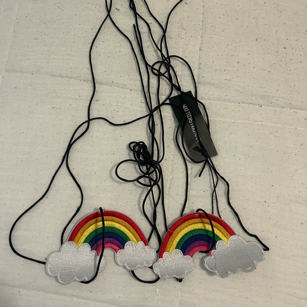 Dollskill rainbow top